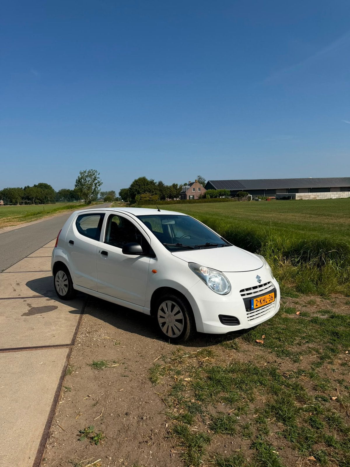 Suzuki Alto 1.0 2010 Wit, Auto's, Suzuki, Voorwielaandrijving, 200 kg, 4 stoelen, Handgeschakeld