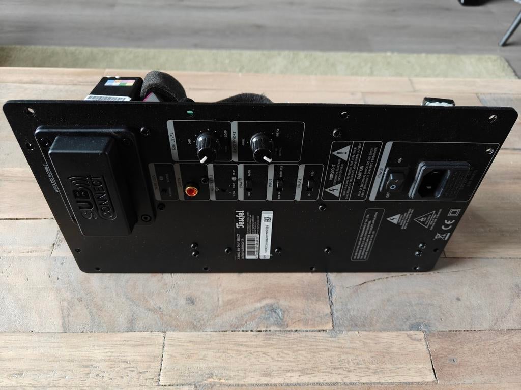 Teufel S 6000 SW actieve subwoofer module + Draadloze module, Audio, Tv en Foto, Luidsprekers, Overige merken, Gebruikt, Subwoofer