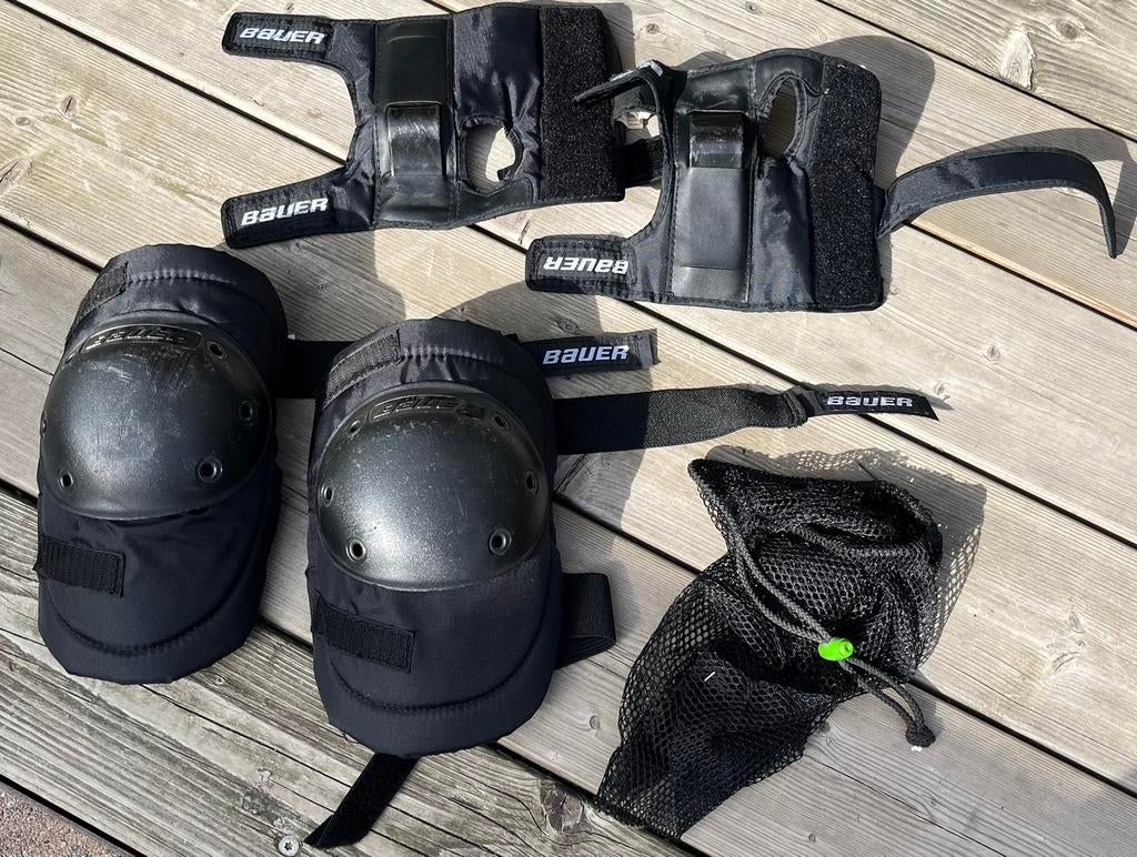Knie-en polsbeschermers, merk Bauer., Ophalen, Bauer, Kinderen, Bescherming