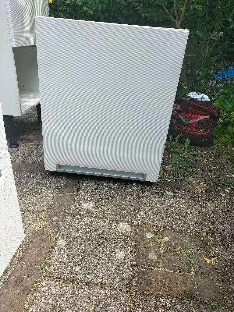 Keuken kastje hangend boven, Ophalen, Gebruikt, Wit, 50 tot 100 cm