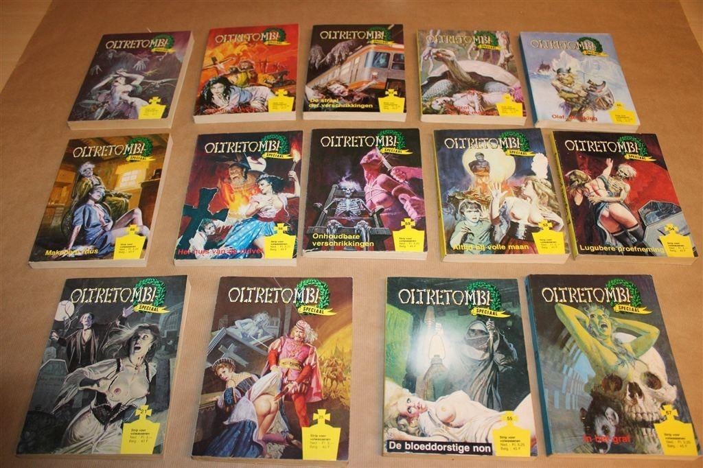 Oltretomba Special – Grote Partij Erotische Horror, Eén stripboek, Ophalen of Verzenden, Gelezen