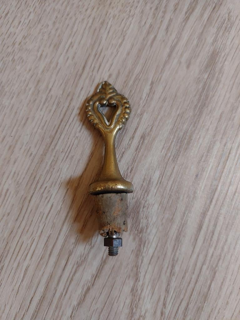 Vintage kurkstopper 9 cm flesstop, Ophalen of Verzenden