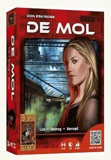 Gezelschapsspel ‘De Mol’- 5-10 spelers, Hobby en Vrije tijd, Vijf spelers of meer, Ophalen of Verzenden, Zo goed als nieuw, 999 Games