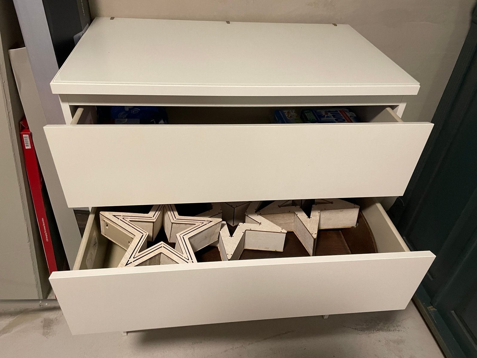 Ladenkast, 100x80x48, hoogglans wit, Huis en Inrichting, Kasten | Ladekasten, Ophalen, 100 tot 150 cm, 50 tot 100 cm, Zo goed als nieuw