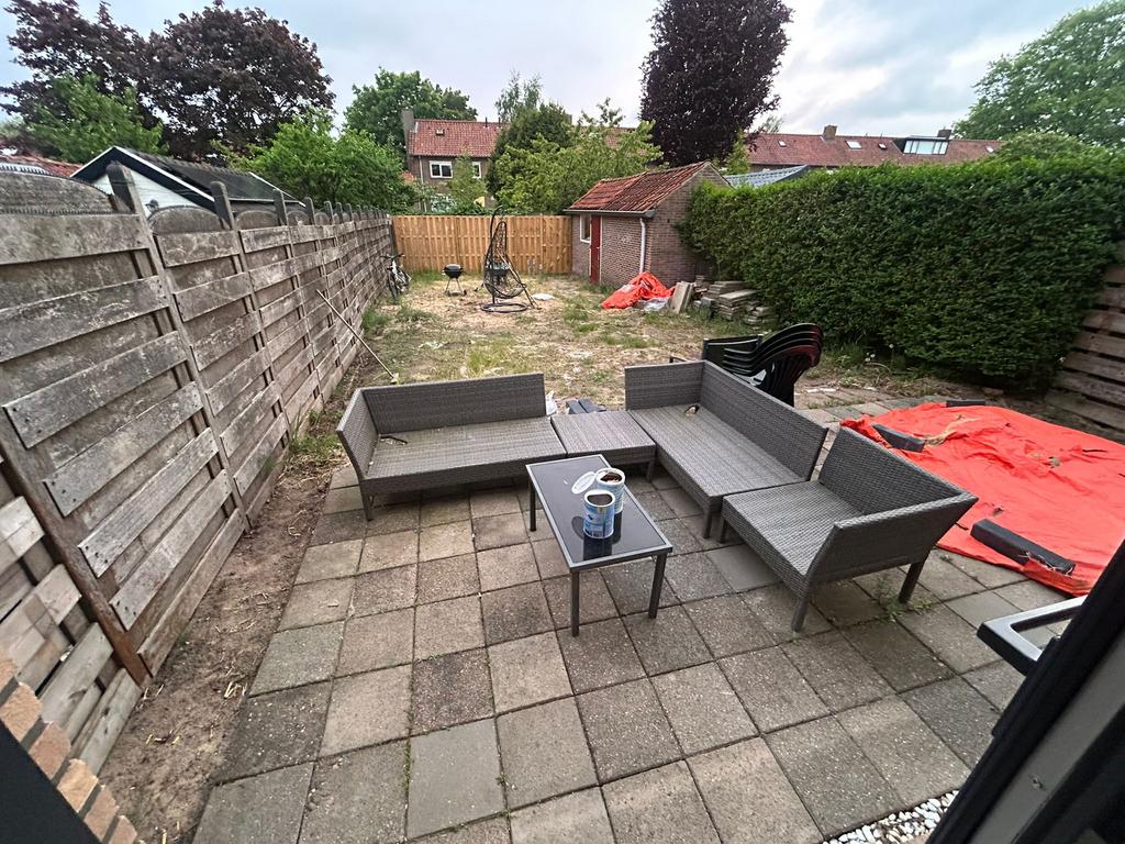 Tuin tegels 30x30 gratis, Tuin en Terras, Ophalen of Verzenden, Zo goed als nieuw, Hout