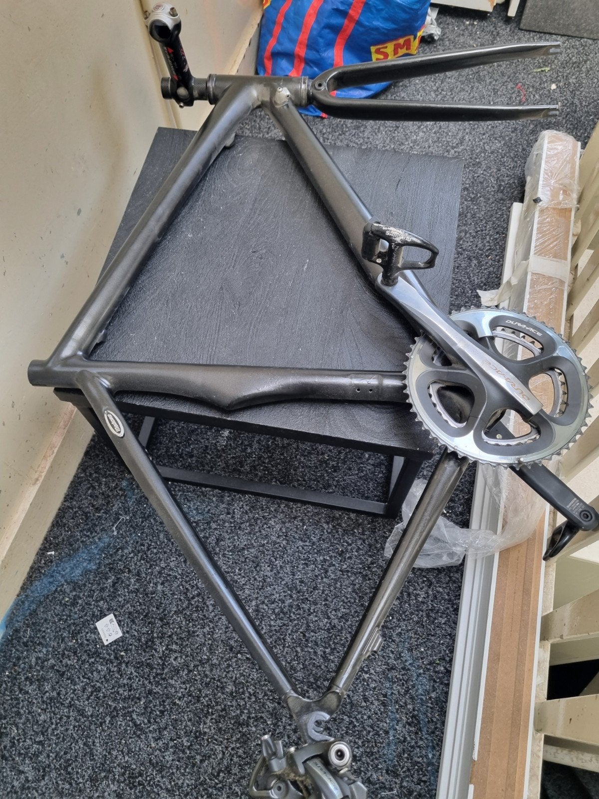 carbon racefiets frame, Fietsen en Brommers, Ophalen, Racefiets, Frame, Carbon