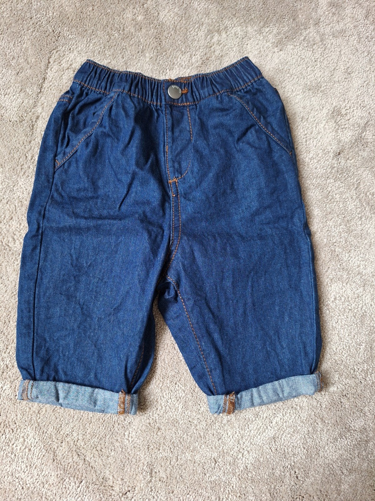 HEMA spijkerbroek maat 74, Kinderen en Baby's, Babykleding | Maat 74, Broekje, Jongetje of Meisje, Nieuw, Ophalen of Verzenden