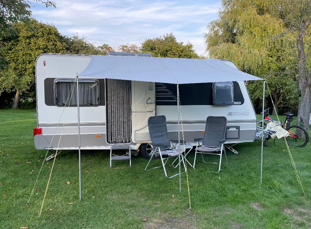 Hymer / Eriba Sporting Jive 465, Caravans en Kamperen, Caravans, Rondzit, Particulier, Dwarsbed, Eriba