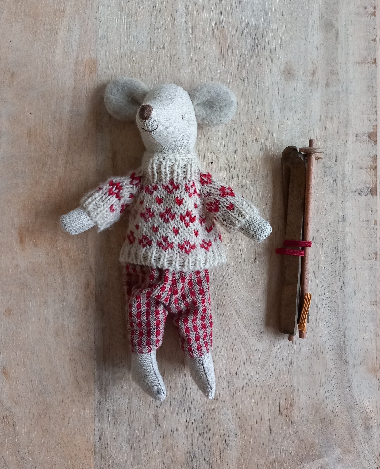 Maileg wintermuis moeder, Ophalen of Verzenden, Nieuw, Poppenhuispop