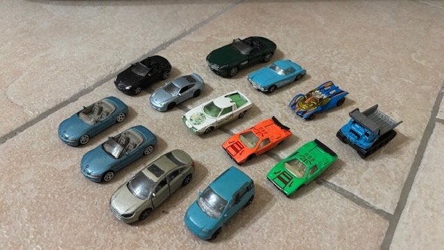 Speelgoed auto’s o.a. van Majorette. Mercedes, BMW, Camarque, Ophalen of Verzenden, Gebruikt