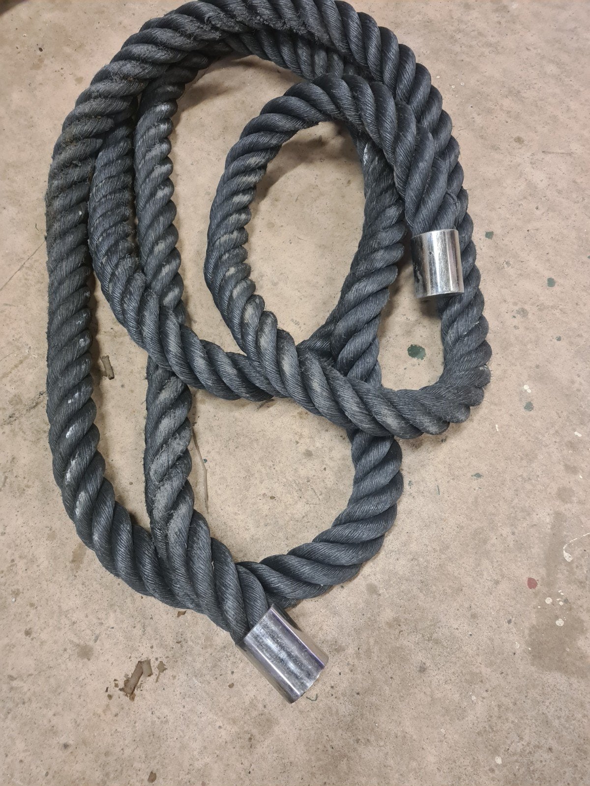 Kabelaring 10m, 7.5cm dikte met RVS eindstukken, Watersport en Boten, Ophalen of Verzenden