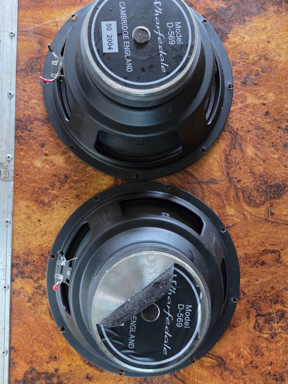 Wharfedale D-569 Speakers - Set van 2, Ophalen, Gebruikt, Minder dan 60 watt, Overige typen