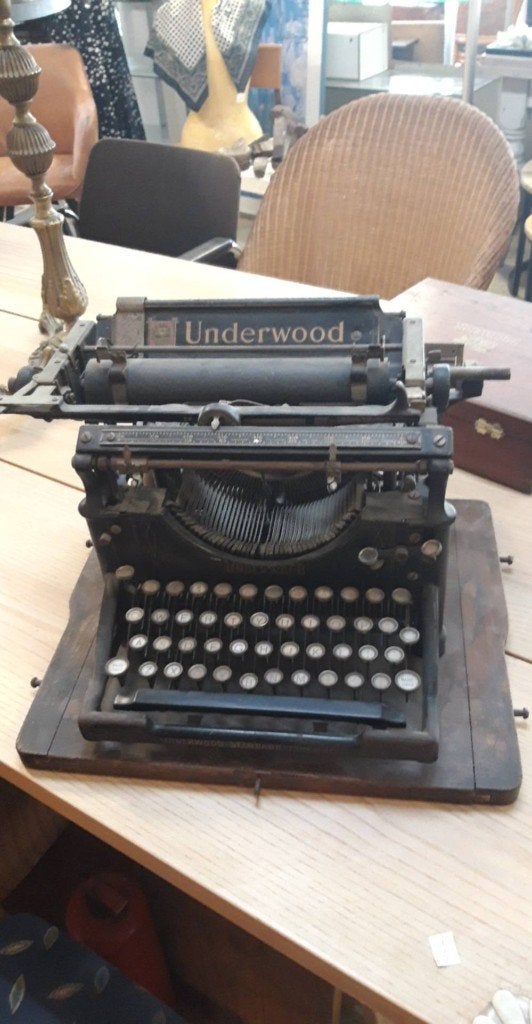 Underwood typemachine, Antiek en Kunst, Ophalen