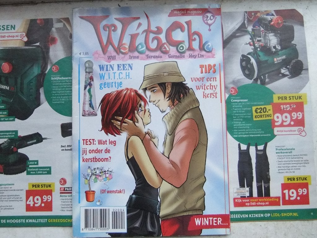 W.I.T.C.H. magazine nr 20, Eén stripboek, Verzenden, Gelezen