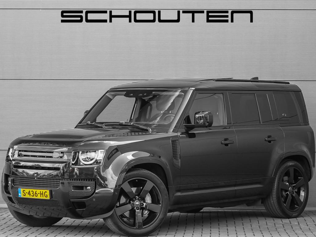 Land Rover Defender 110 3.0 P400 X HSE Pano Meridian ACC Sta, 12 maanden, Gebruikt, Leder, Hybride Elektrisch/Benzine