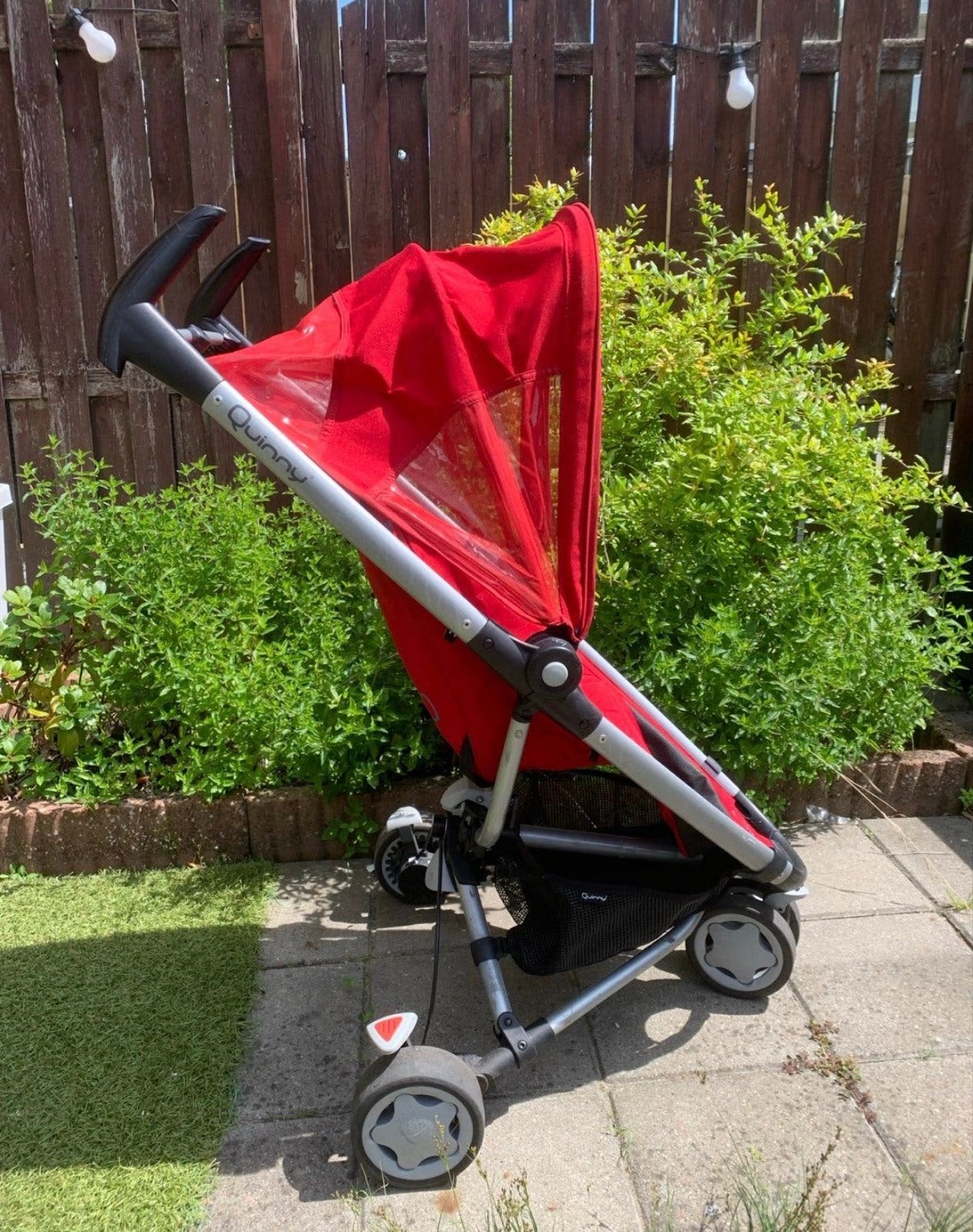 Quinny Zapp Buggy - Rood, Ophalen of Verzenden, Gebruikt, Quinny, Verstelbare rugleuning