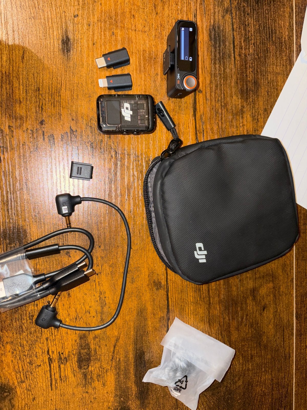 DJI Mic 2 (1 TX + 1RX), Ophalen of Verzenden, Zo goed als nieuw, Audio