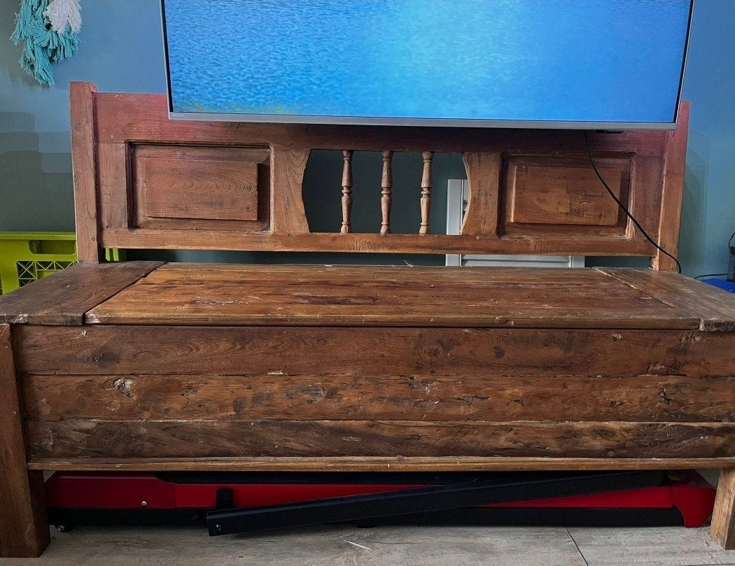 Teak houten klepbank, Ophalen, Minder dan 150 cm