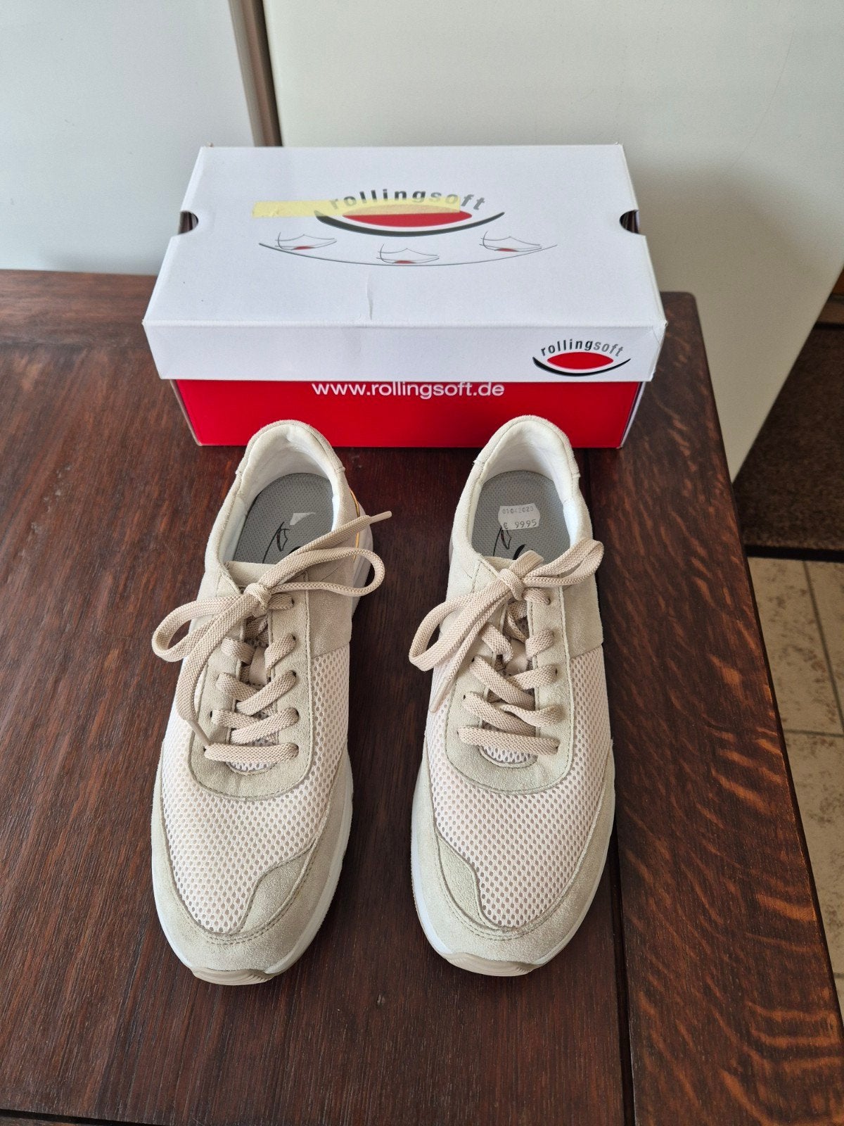 Sneakers, Nieuw, mt.40 ,rollingsoft  ,Gabor, Beige, Nieuw, Ophalen of Verzenden, Sneakers of Gympen