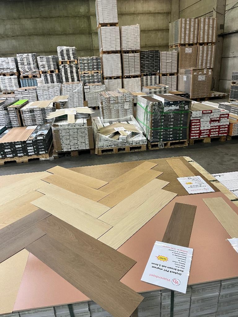 Magazijnverkoop parket en laminaatvloeren, Huis en Inrichting, Stoffering | Vloerbedekking, Parket, Crème, Vloer, 75 m² of meer