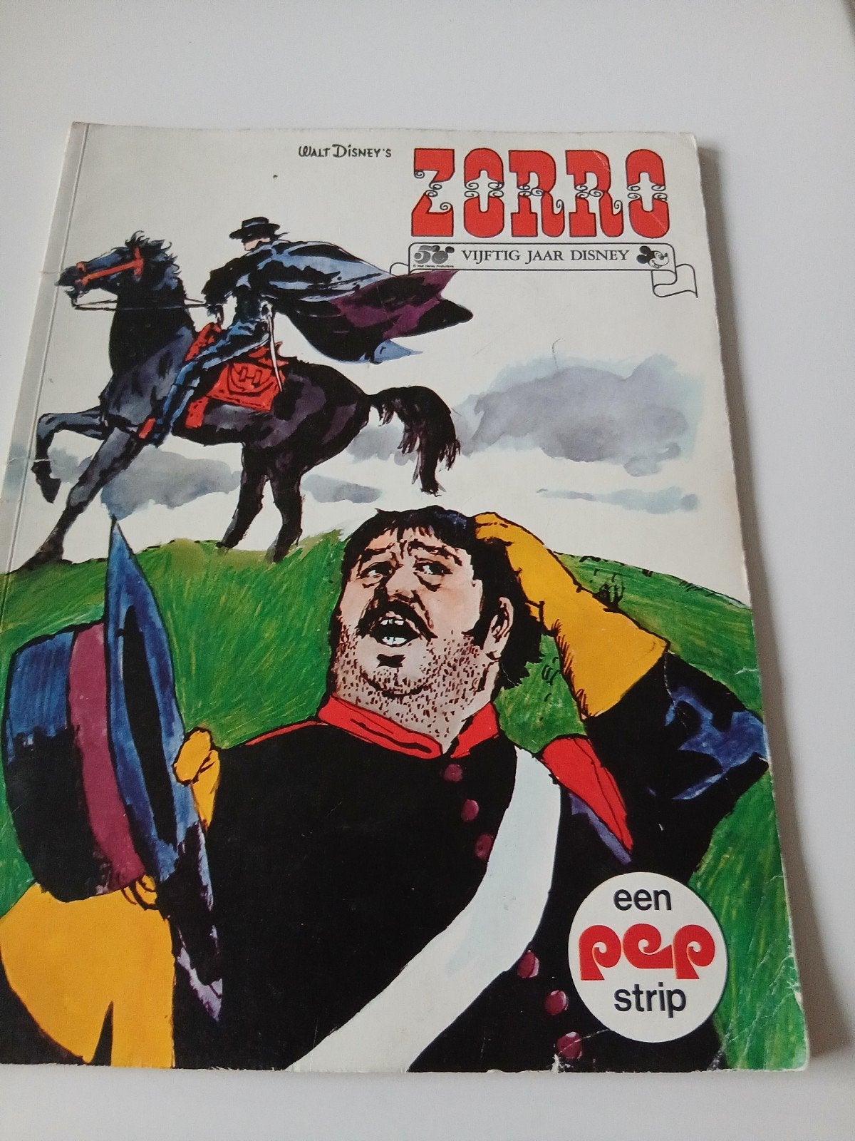 Walt Disney's Zorro - Vijftig Jaar Disney (Pep Strip), Boeken, Stripboeken, Gelezen, Eén stripboek, Ophalen of Verzenden