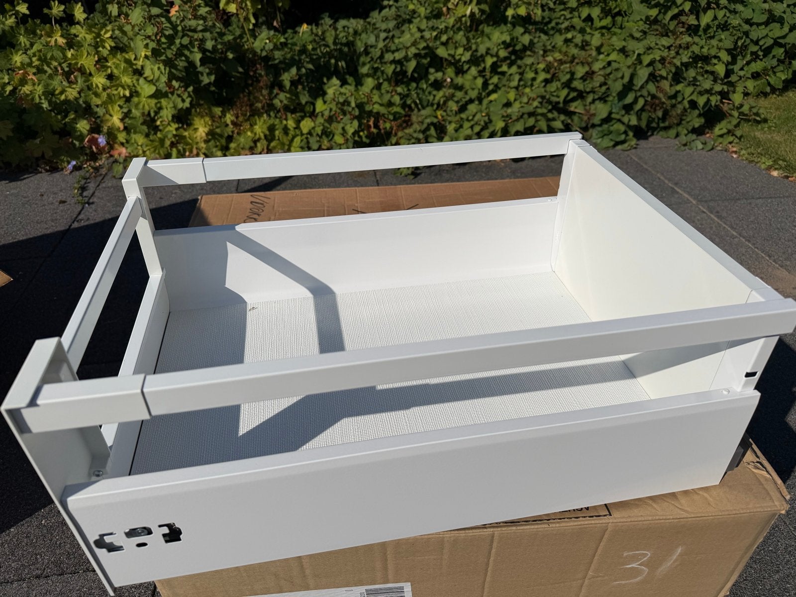 2 Binnenlades voor draaideurkast 45cm - Nieuw in doos, Ophalen, Minder dan 50 cm, Nieuw, Minder dan 100 cm