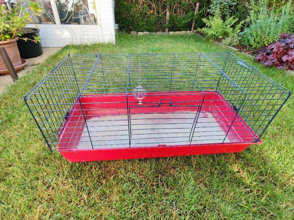 Gratis konijnenkooi / dierenkooi – 100 x 50 x 50 cm, Dieren en Toebehoren, Knaagdieren en Konijnen | Hokken en Kooien, Kooi, Gebruikt
