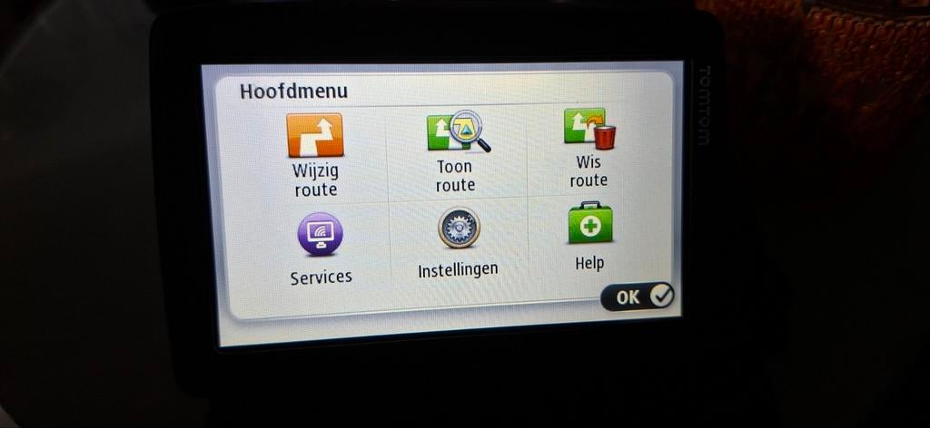 TomTom Kleuren Navigatiesysteem - Klassieke Navigatie, Auto diversen, Autonavigatie, Ophalen of Verzenden, Gebruikt
