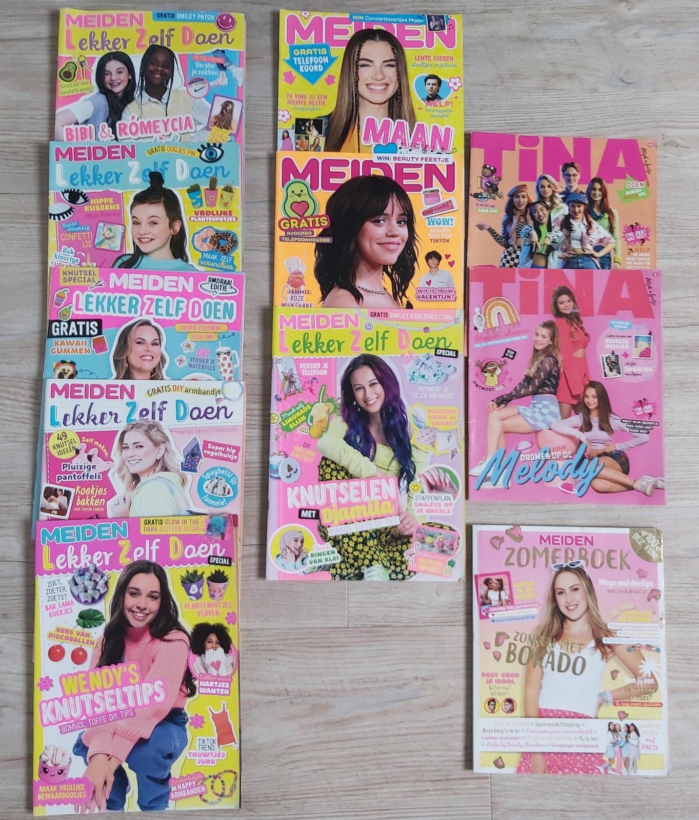 Te koop: Meiden en Tina magazines, Ophalen of Verzenden, Gelezen, Overige typen