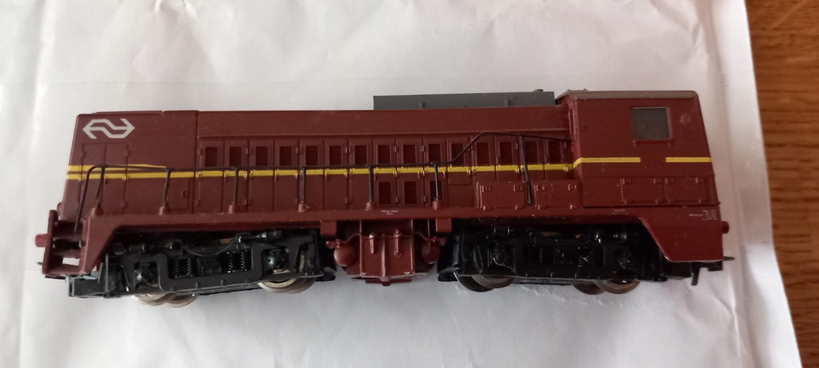 Te koop roco ns diesel lok  2200-2300 ho Gelijkstroom, Gebruikt, Verzenden, Analoog, Roco