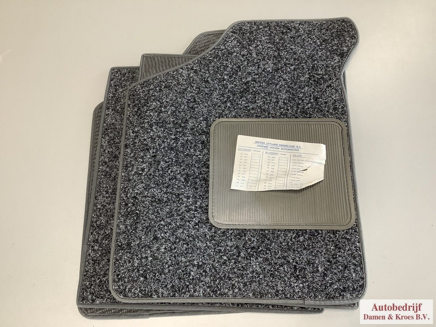 Mattenset complete set Austin Princess zwart stof RS2311, Austin, -, -, Nieuw