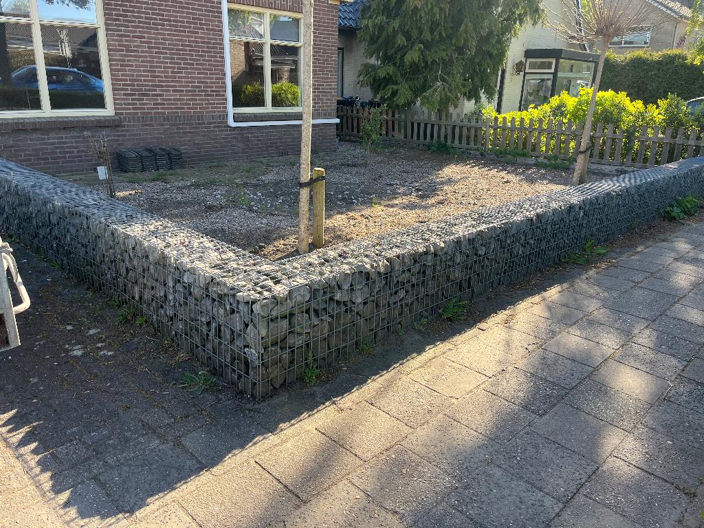 Schanskorf, Ophalen, Overige materialen, 6 meter of meer, Zo goed als nieuw