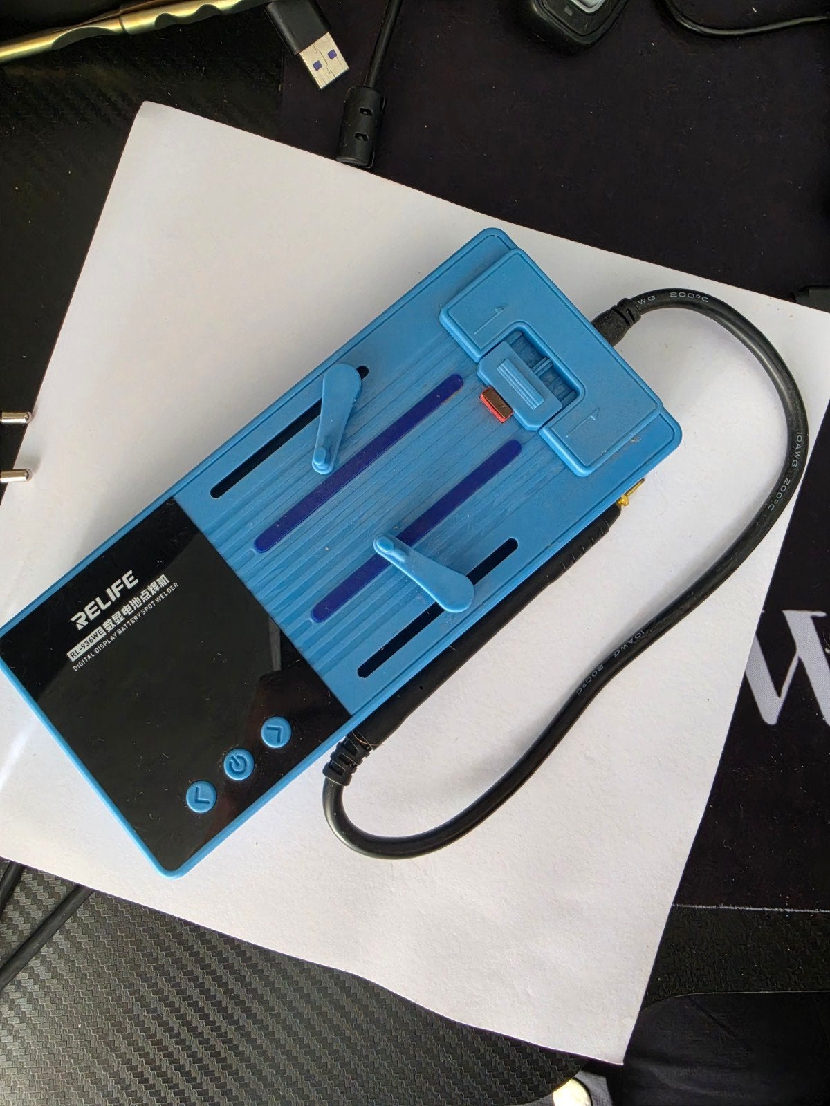 Relife RL-936WE Digitale Batterij Puntlasser, Ophalen of Verzenden, Zo goed als nieuw