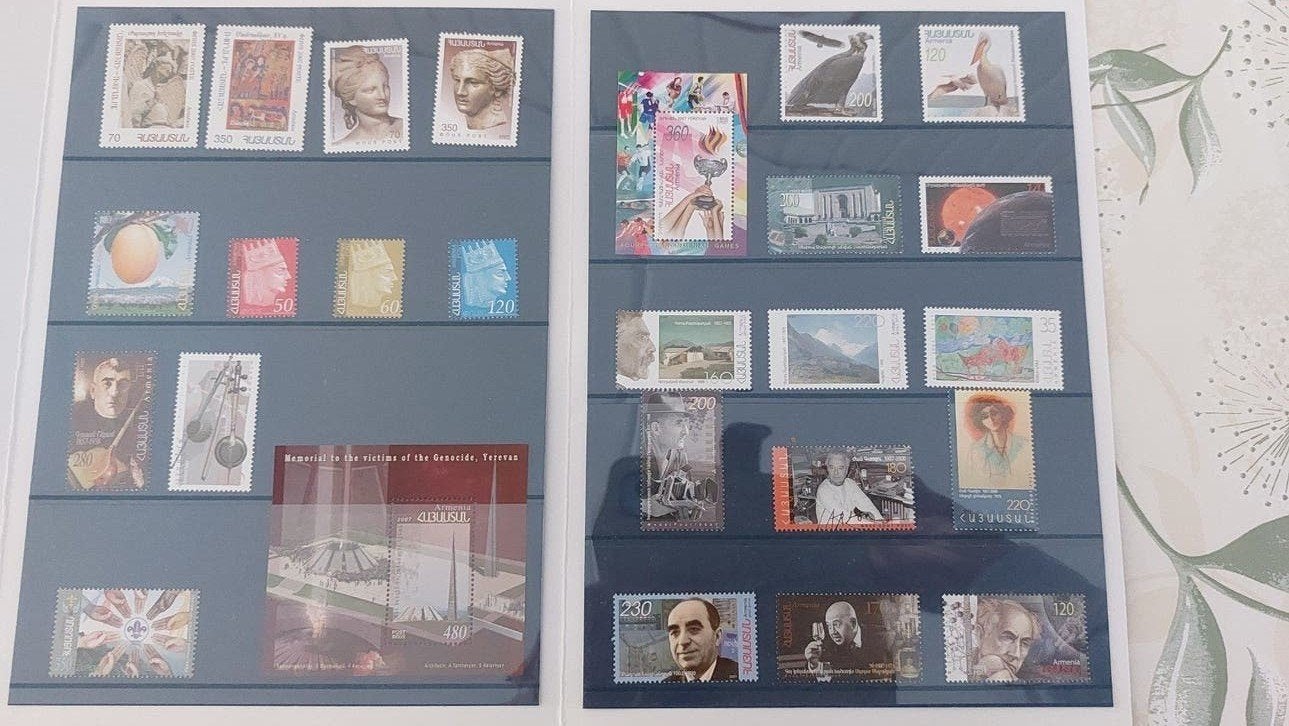 Postzegels Armenië - Diverse uitgaven, Ophalen of Verzenden, Overige landen, Gestempeld