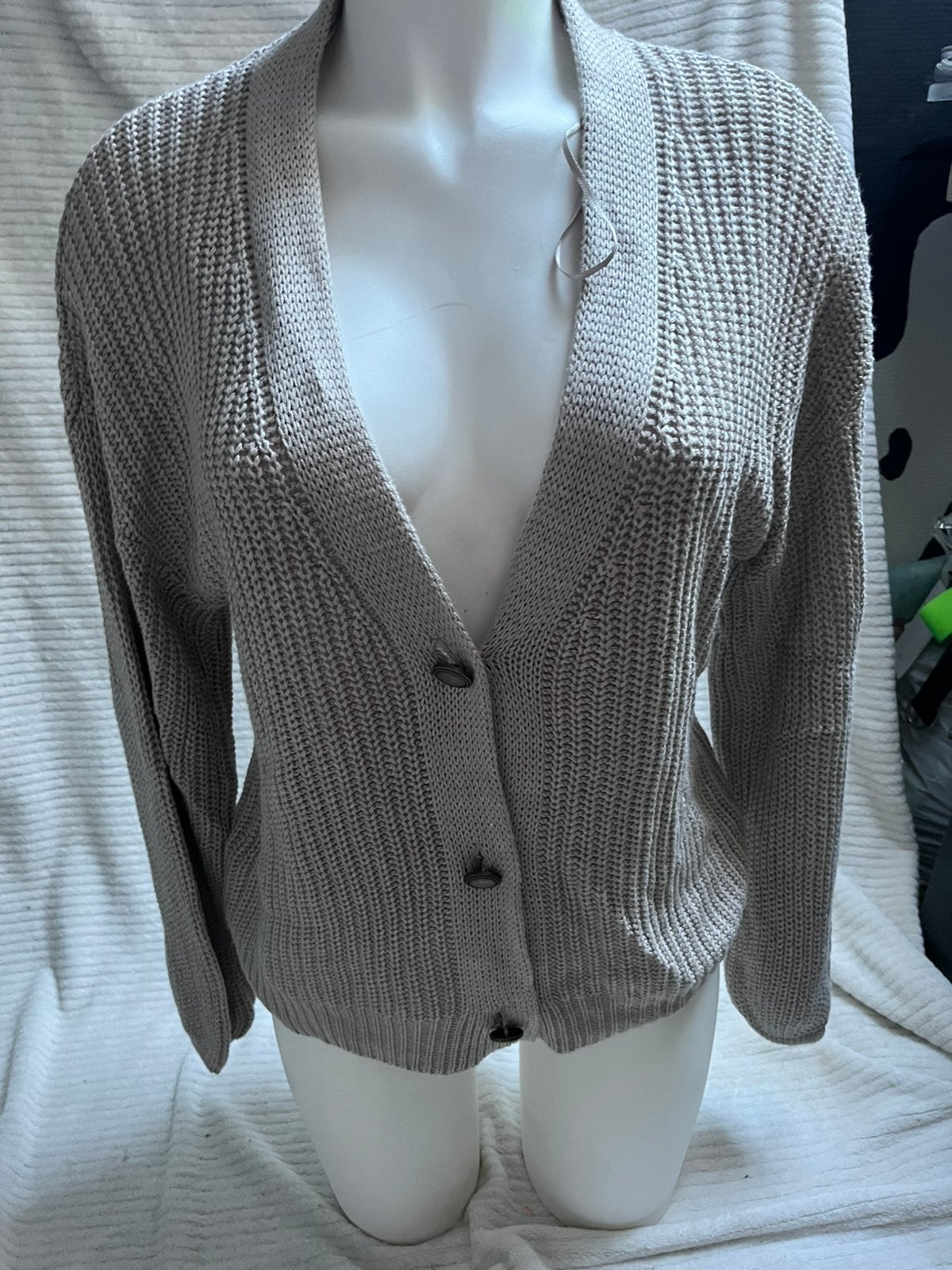 Elvira vest maat L, Q, Beige, Maat 42/44 (L), Q