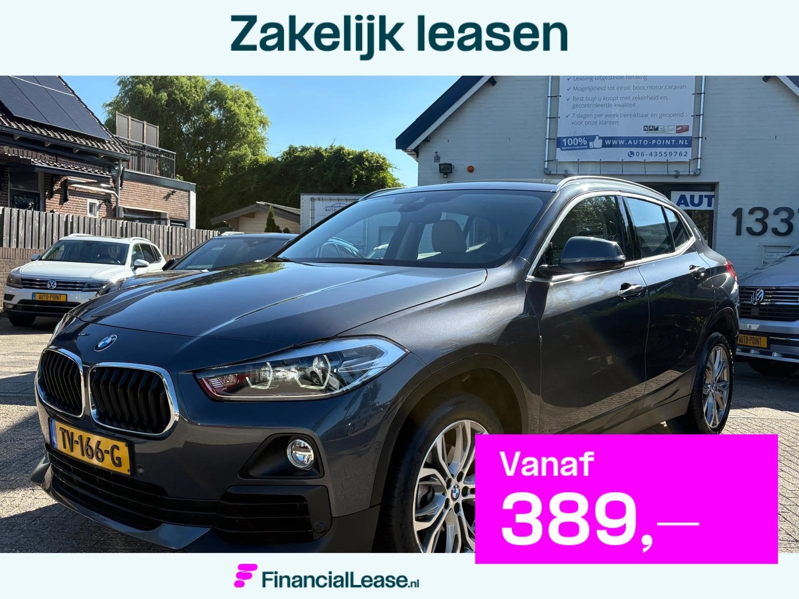 BMW X2 18i HIGH EXE 25330KM AUT/NAVI/HUD/CAMERA/CARPLAY, Dealer onderhouden, X2, Gebruikt, Euro 6