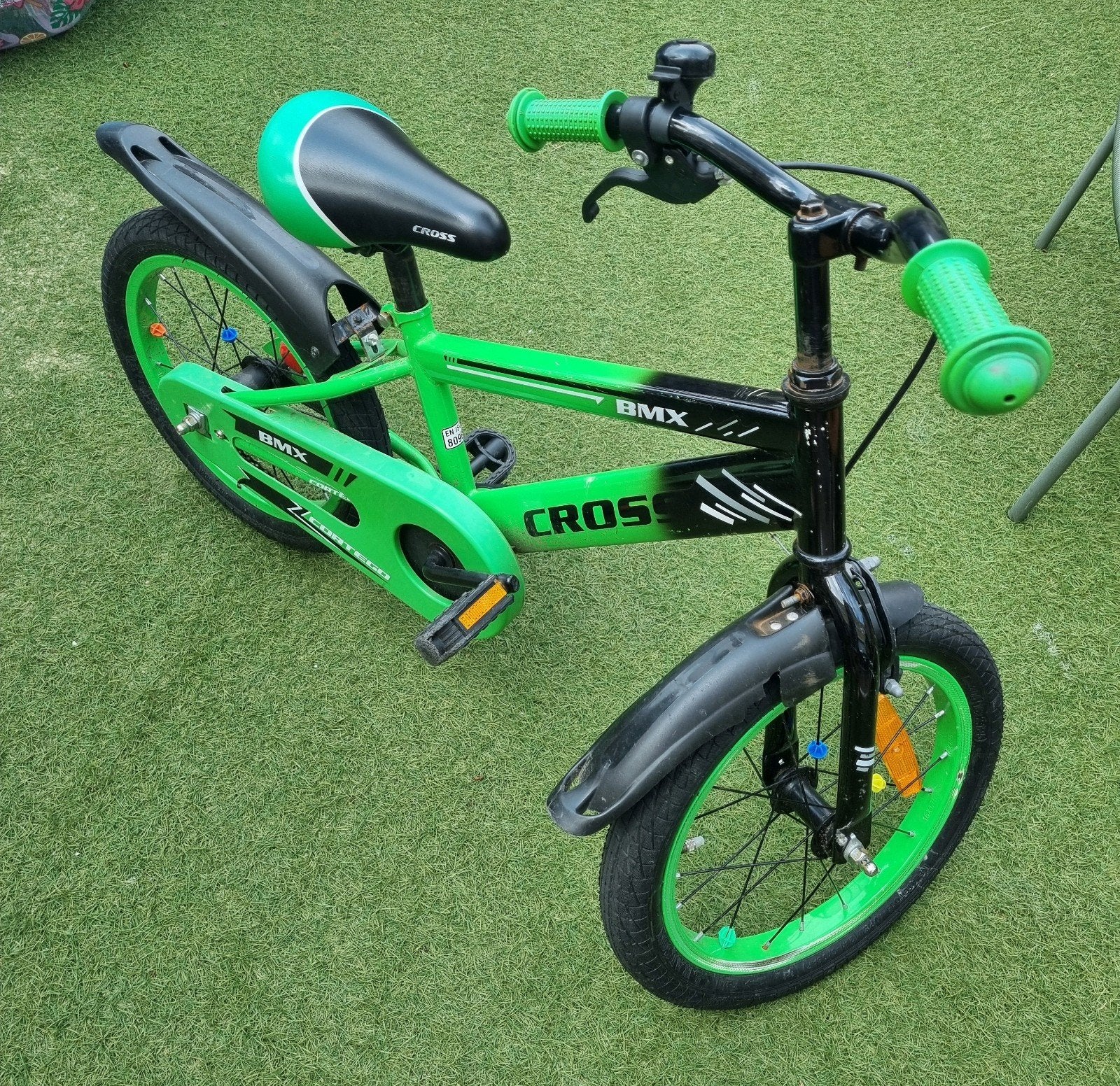 Stoere 16 inch fiets, Fietsen en Brommers, Fietsen | Crossfietsen en BMX, Ophalen, Terugtraprem, Staal, 16 tot 20 inch