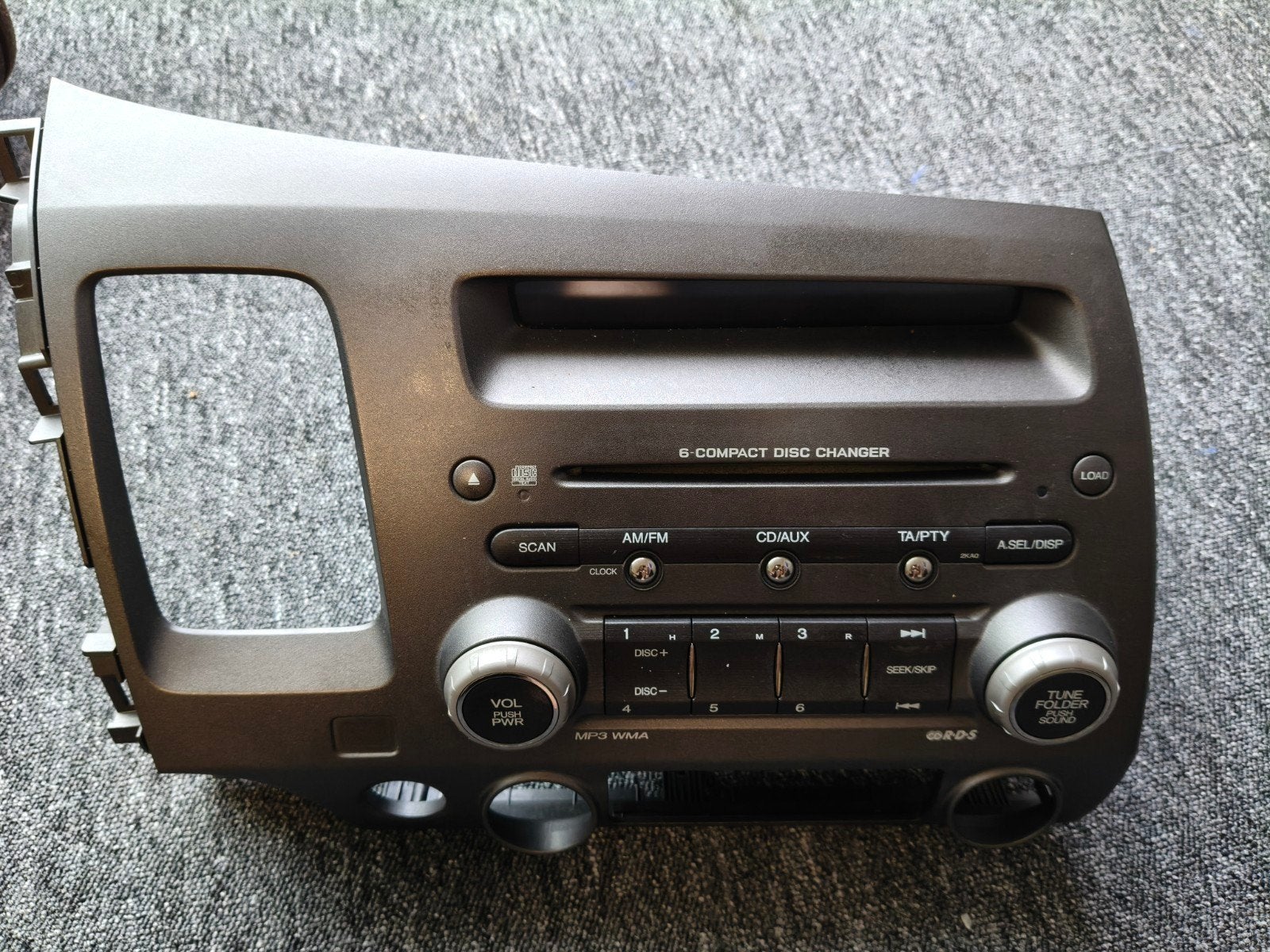 Honda Civic Radio CD-speler 6-disc wisselaar, Auto diversen, Autoradio's, Ophalen of Verzenden, Gebruikt