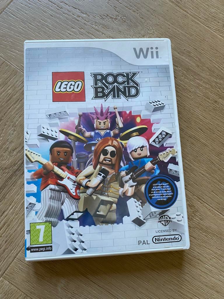 Wii spel lego rock band, Muziek, Gebruikt, Ophalen of Verzenden, 3 spelers of meer