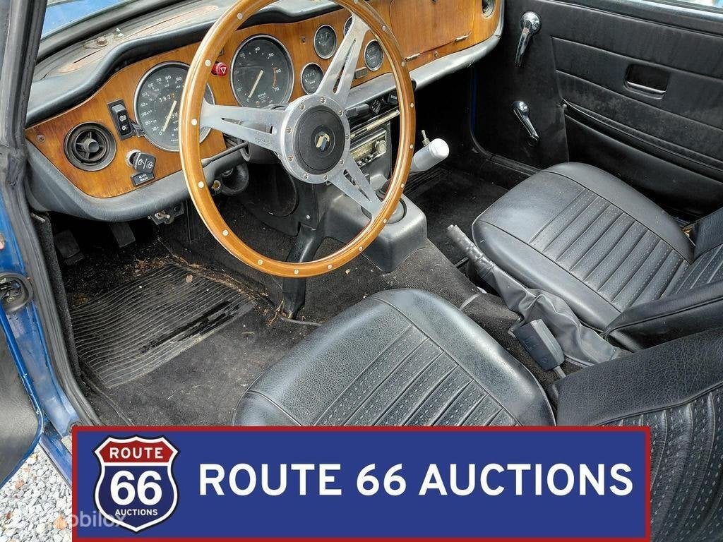 Triumph TR6 | 1976 | Route 66 Auctions, Auto's, Overige carrosserieën, Triumph, Zwart, Bedrijf