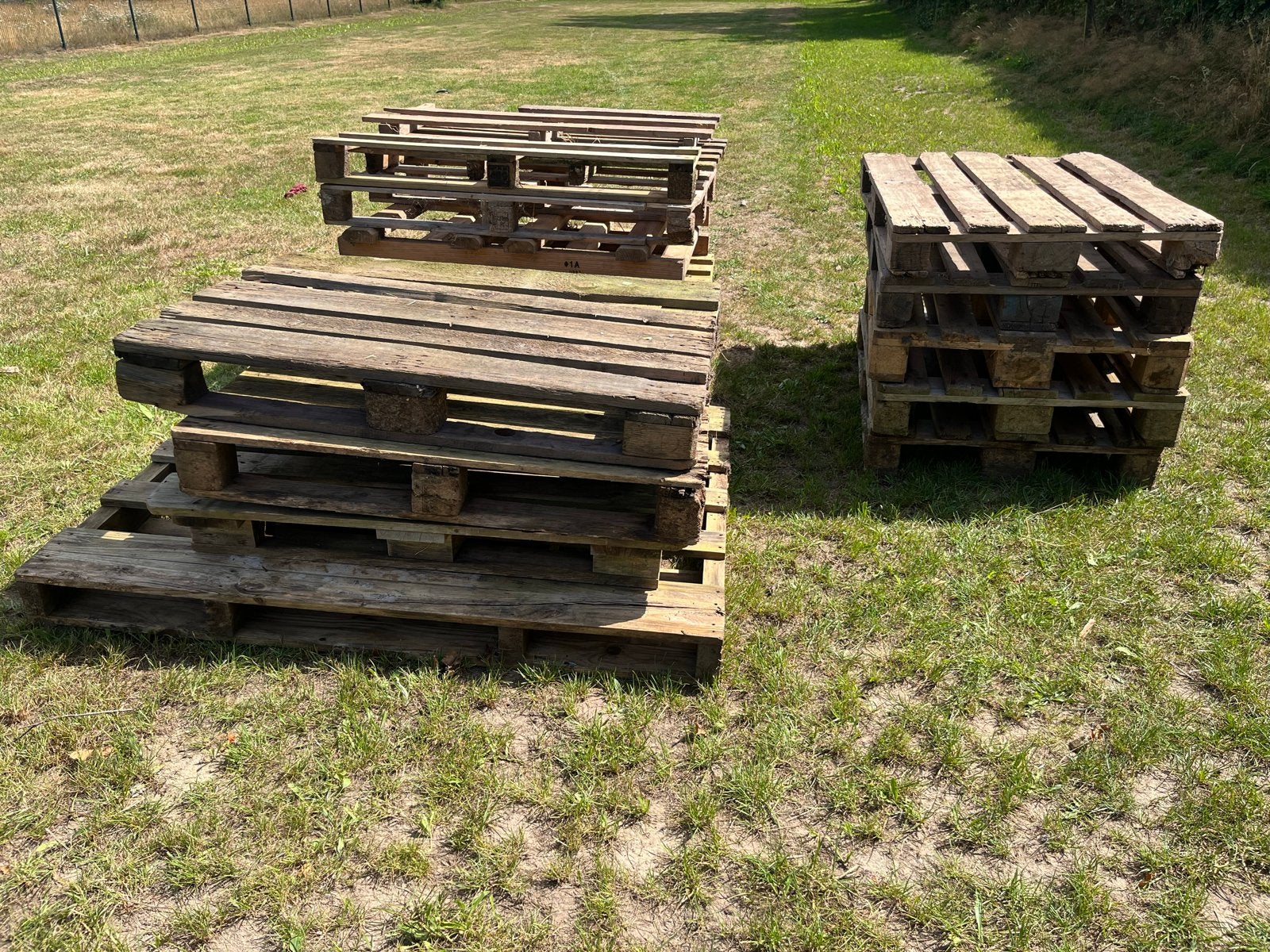 Gebruikte pallets (gratis afhalen), Ophalen, Gebruikt, 50 mm of meer, Pallet