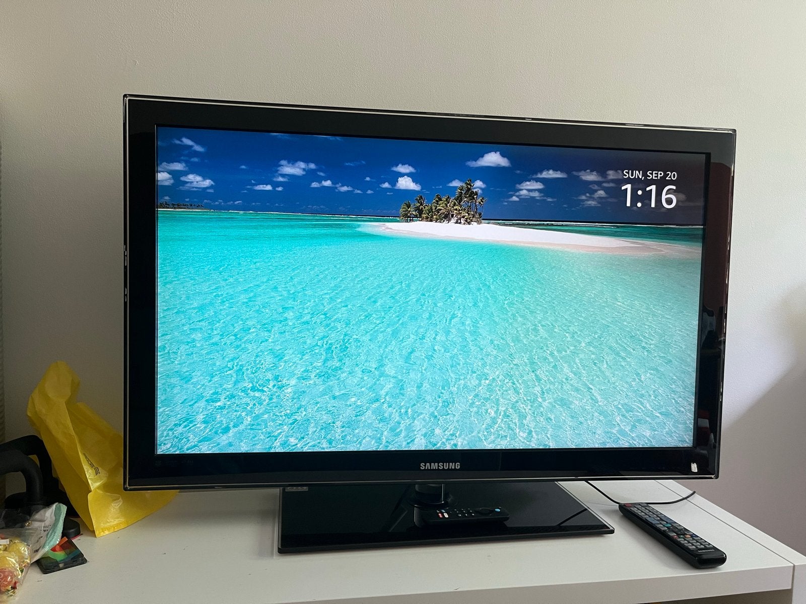 Samsung 40 inch Full HD TV - Model LE40C550J1W, Ophalen, Gebruikt, LCD, Samsung