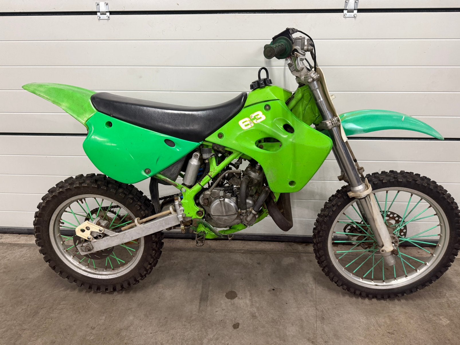 Kawasaki kx 80 cc uit 1995, Motoren, Gebruikt, Particulier, Crossmotor, 1 cilinder