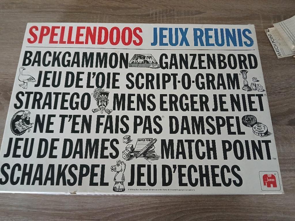 Jumbo spellendoos nr.515, Vijf spelers of meer, Ophalen of Verzenden, Zo goed als nieuw, JUMBO