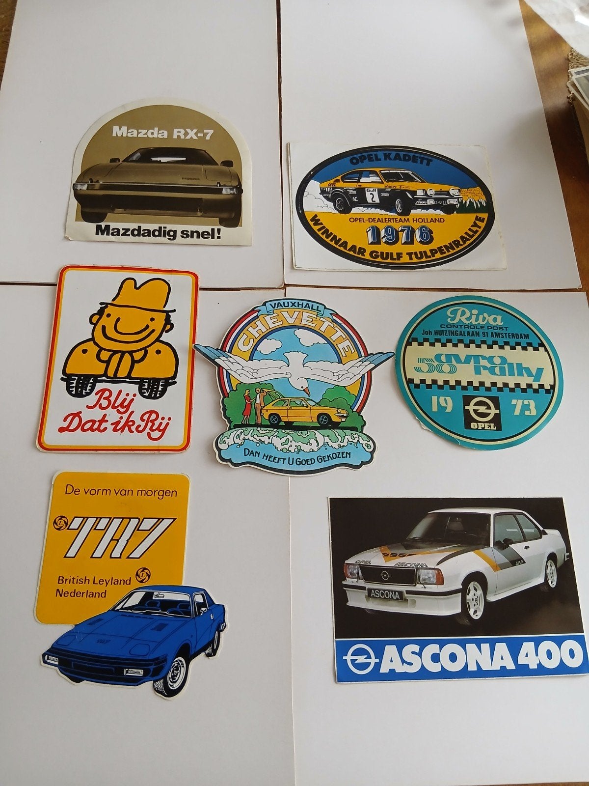 Auto stickers, Ophalen of Verzenden, Zo goed als nieuw