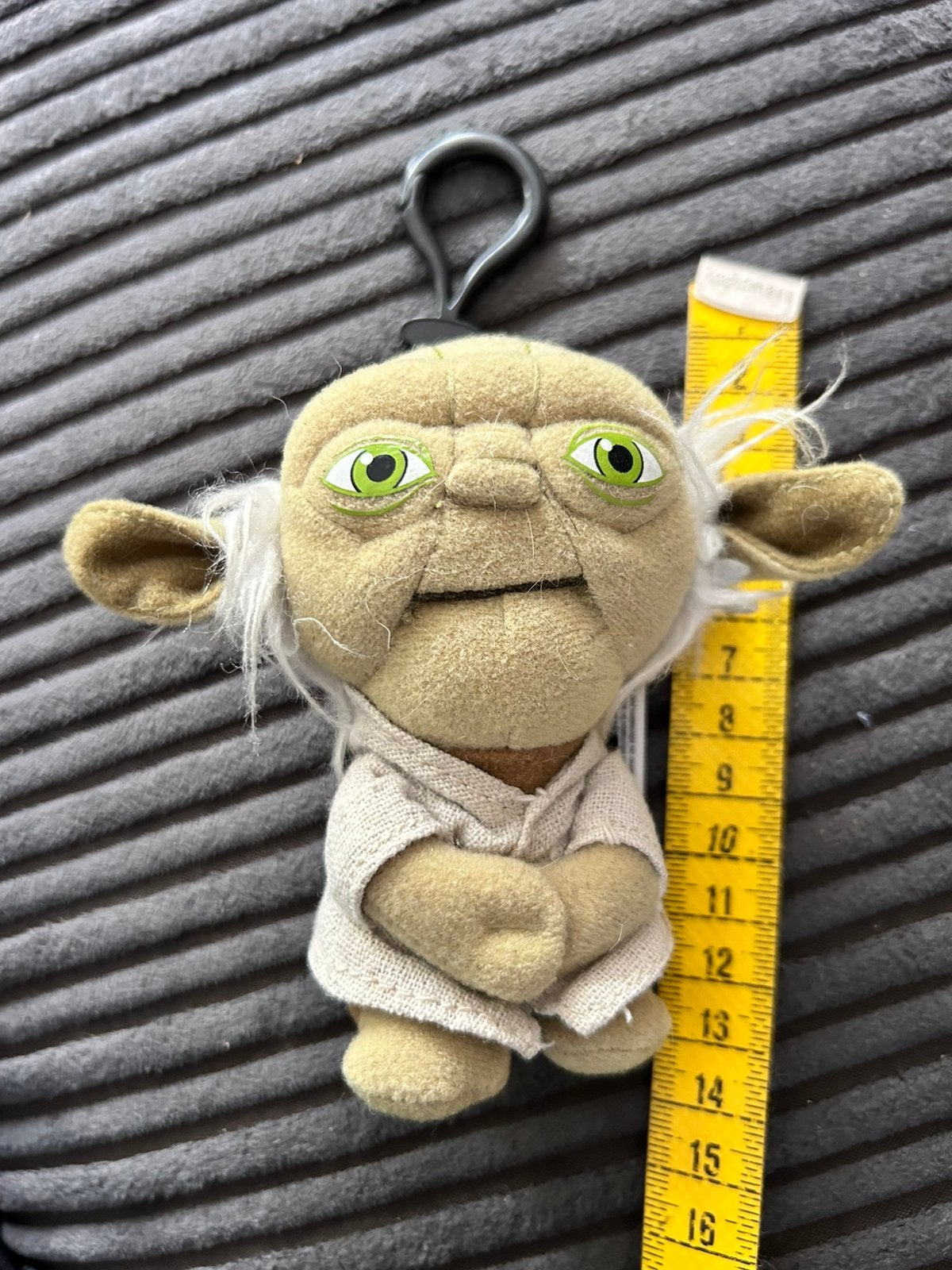 Starwars Yodi mini pluche knuffel sleutelhanger, Ophalen of Verzenden, Gebruikt