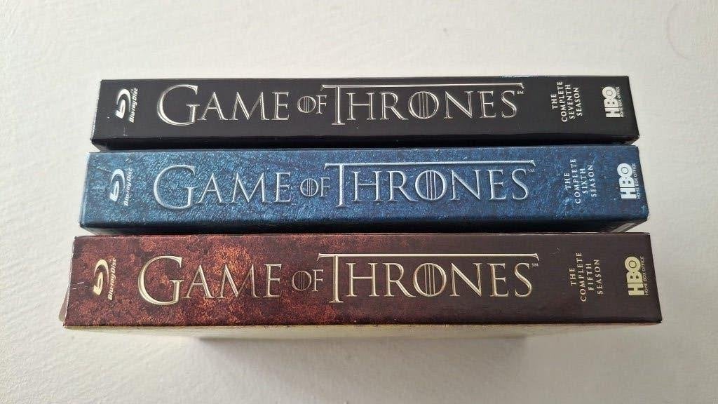Blu-ray Game of Thrones seizoen 5 / 6 / 7 (compleet), Cd's en Dvd's, Blu-ray, Ophalen of Verzenden, Zo goed als nieuw, Blu-ray