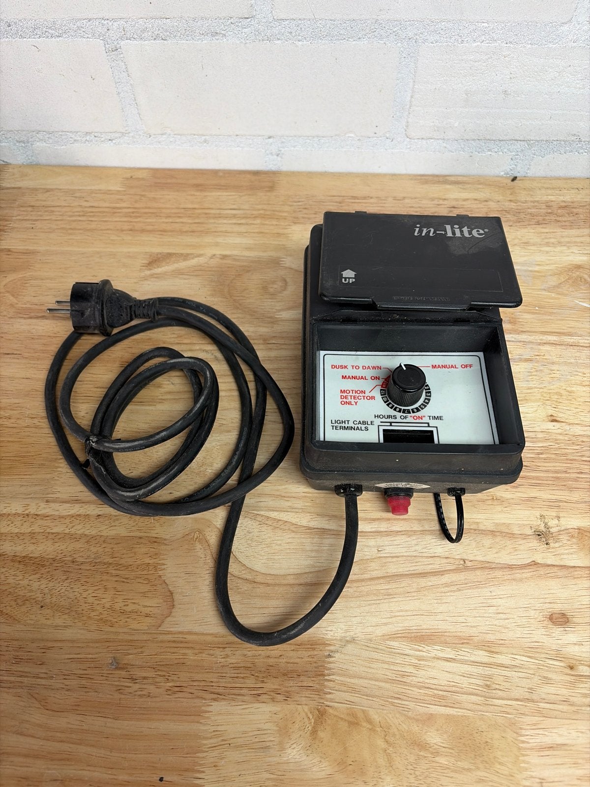 In-lite transformator met schemerschakelaar en timer, Gebruikt, Minder dan 50 watt, Overige typen, Ophalen of Verzenden