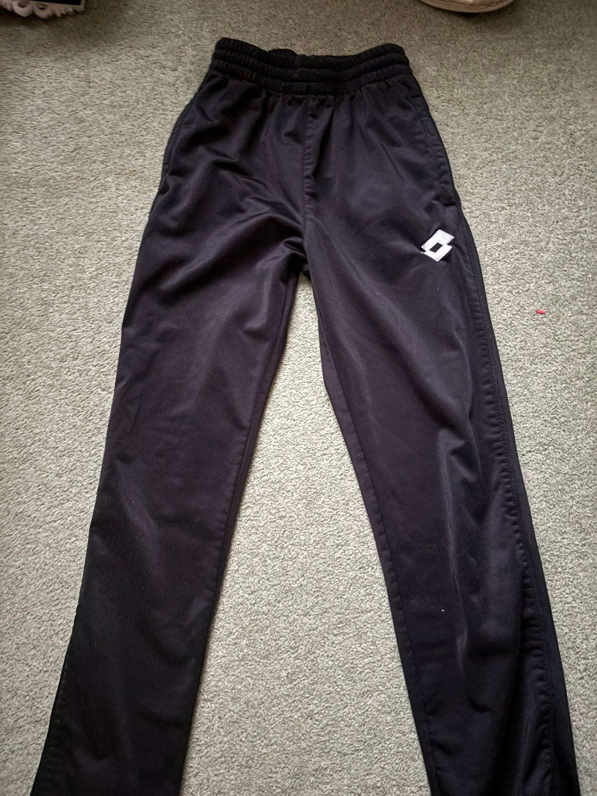 Zwarte trainingsbroek, Maat XS of kleiner, Ophalen of Verzenden, Zo goed als nieuw, Broek