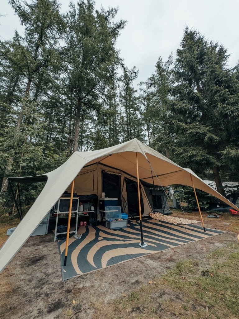 Campooz Lazy Jack Trekking (2021), Caravans en Kamperen, Ophalen, Meerkleurig, Aanwezig, Campooz